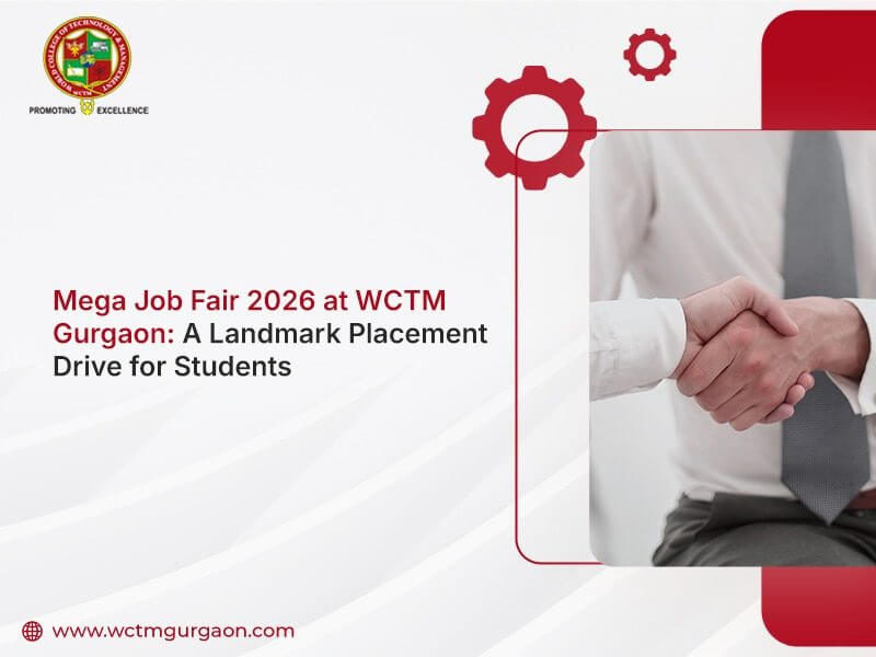 Mega Job Fair 2026 at WCTM Gurgaon: A Landmark Placement Drive for Students