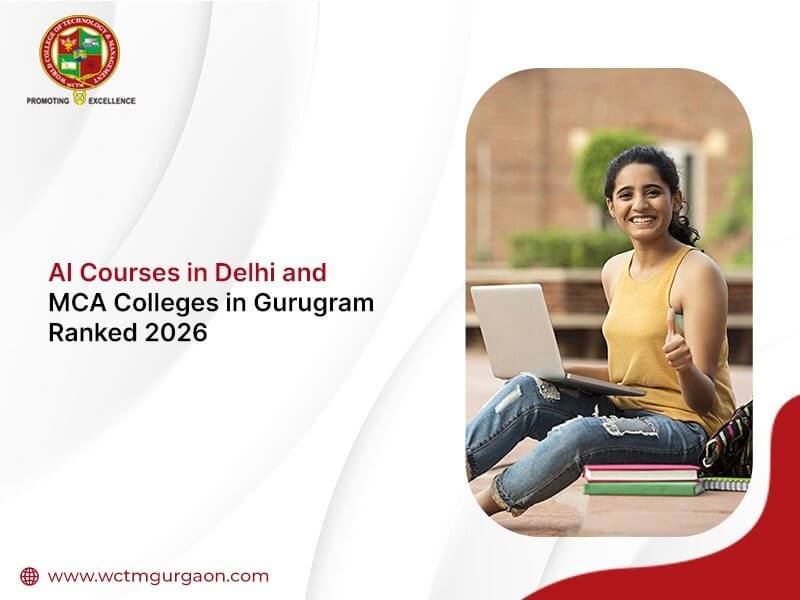 AI Courses in Delhi and MCA Colleges in Gurugram