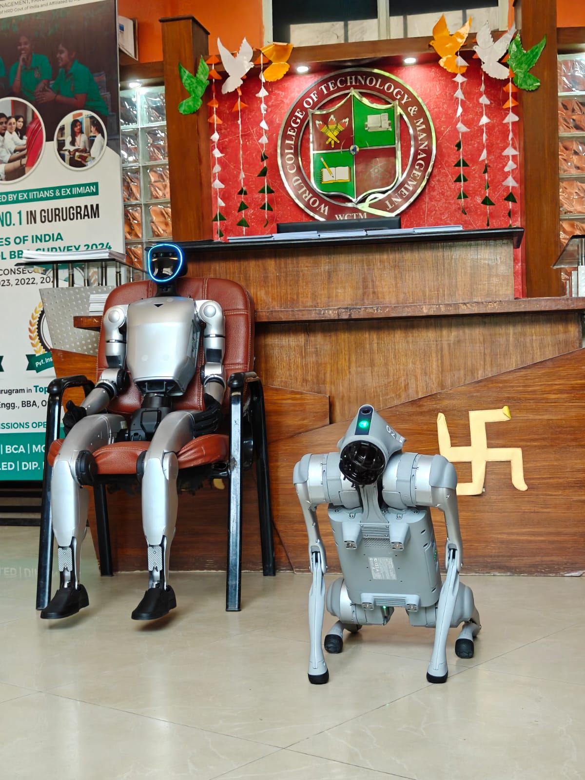 Humanoids & Robotic Dogs in Action at WCTM